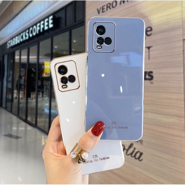 Case Vivo Y21 Case Vivo Y21T Case Vivo Y21S Case Vivo Y33s Case Vivo Y01 Y33T Case Vivo Y20 Y12S Y20S G Y15S Y50 Y30 Y30i Y17 Y15 Y12 Y12i Y95 Y93 Y91 Y91i Y51 Y51A Y53S Fashion Straight Edge Phone Case ZB-5