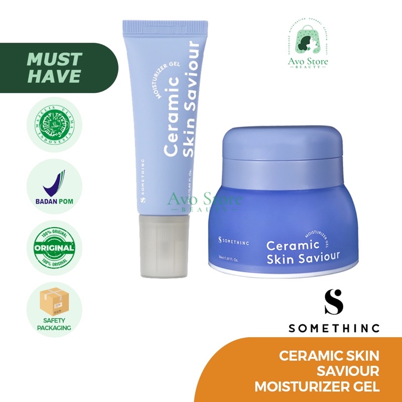 SOMETHINC Ceramic Skin Saviour Moisturizer Gel 50ml/25ml