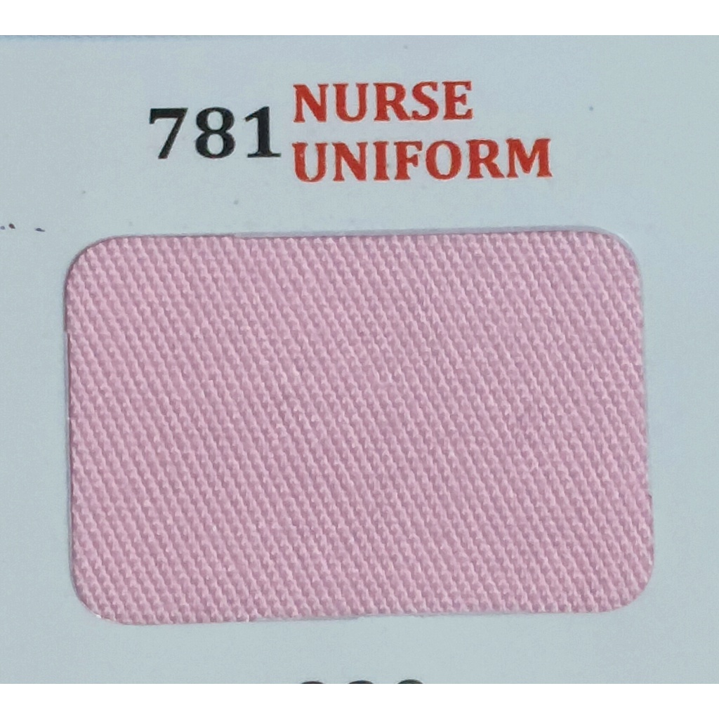 Kain Unione Drill Meteran Bahan Seragam Original, Kode 781 Warna Merah Muda ( Pink Muda / Nurse Unif