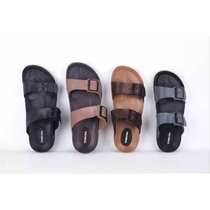 Sandal Yumeida GT 7122 ban 2 / SANDAL SLOP KARET TALI 2 PRIA / SENDAL TRENDY