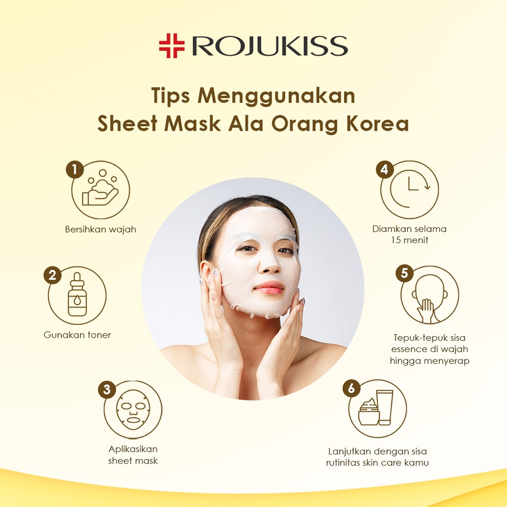 ⭐BAGUS⭐ [BPOM] ROJUKISS PORE EXPERT 5x INTENSIVE SERUM MASK Premium Sheet Mask Acne Hya Perfect Firm