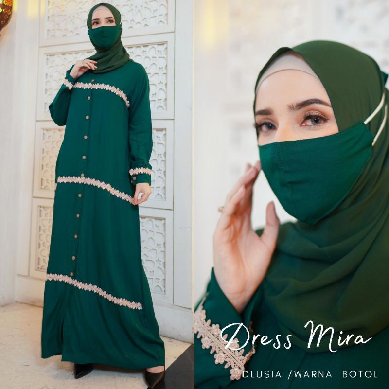 DASTER ARAB DLUSIA MIRA DRESS BY DLUSIA ORI