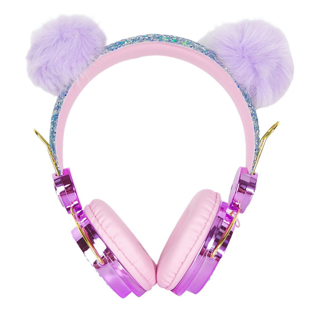 Headset Bando Cute Unicorn SWAROVSKI DIAMOND Kabel Headphone Design GLITER SUPERBASS TERMURAH