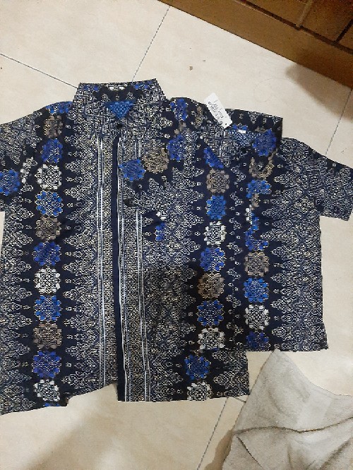 Kemeja Anak Laki Laki Batik Modern Toraja Prada Foil Model Klep Intip(real Pict)
