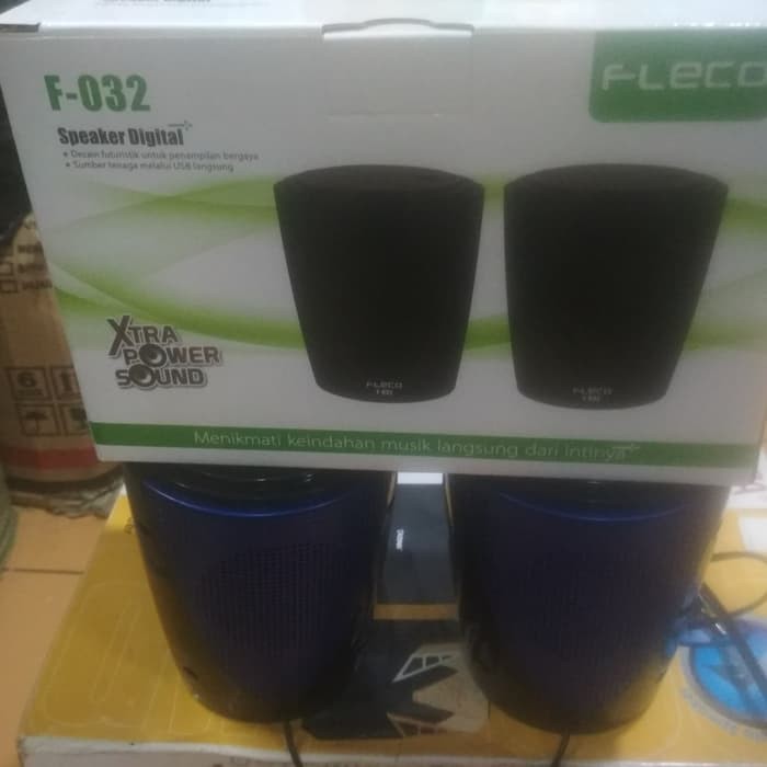 Speaker Fleco F-032 / Speaker Aktif / Speaker Komputer Hp Laptop