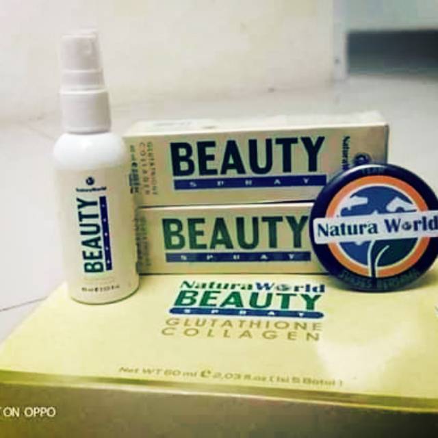 Paket Natura Beauty Spray Ori Member Resmi NaturaWorld