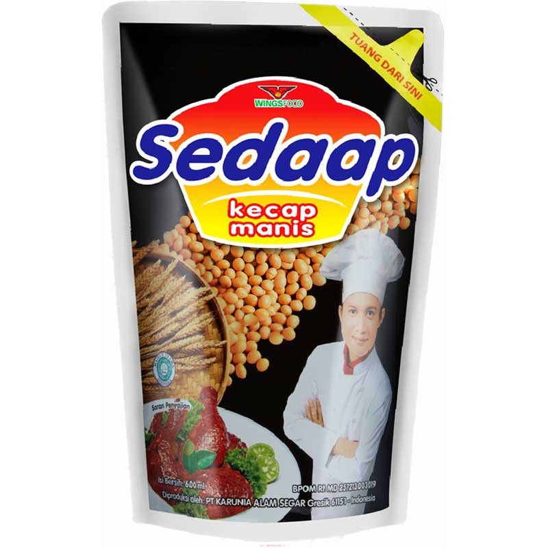 

PROMO SEDAAP KECAP MANIS POUCH 550ML TERMURAH