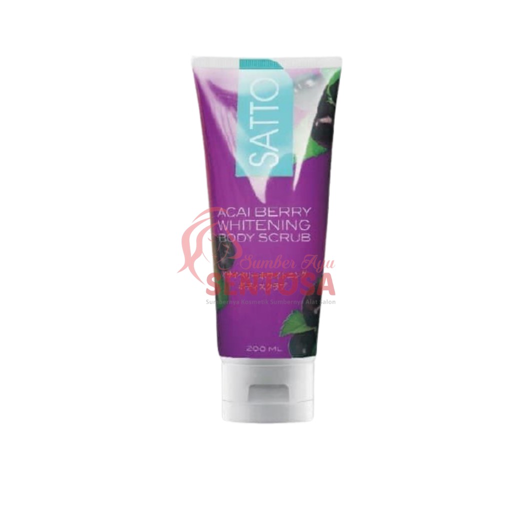 SATTO WHITENING BODY SCRUB 200 ml