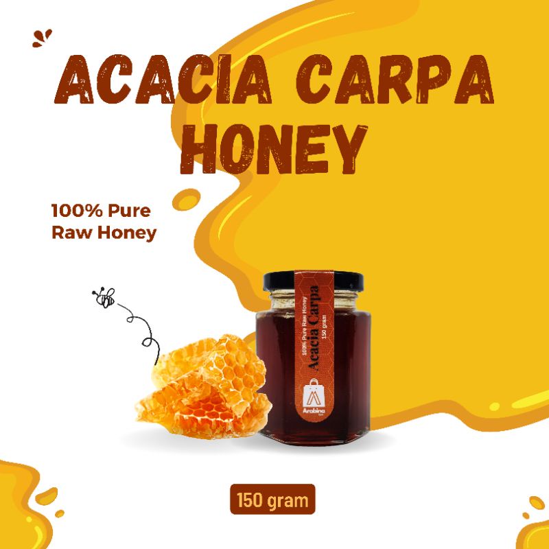 Arabina Madu Hutan Murni Asli Grade A Nektar Akasia Raw Honey Original