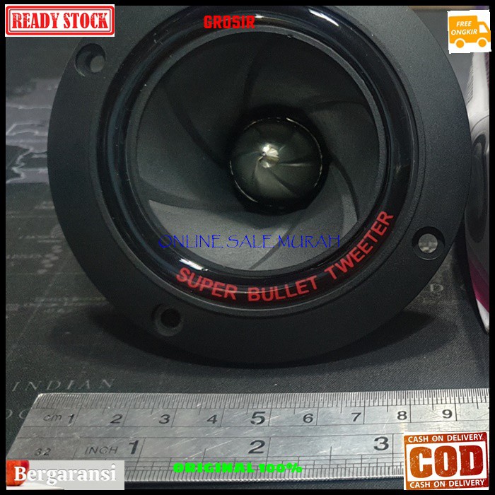 G16 Speaker super bullet tweeter twiter piezoo pasif original 100% spk mini sound system sistem suara audio musik super treble mobil car suround magnet kualitas bagus surround tambahan suara vokal vocal coil booster  Harga satuan  BISA DIGUNAKAN SEGALA JE