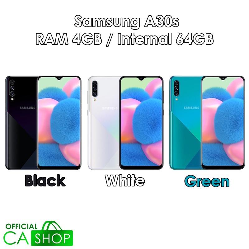 Samsung Galaxy A30s A307 - 4GB 64GB (4/64) - New Baru Original Garansi Resmi SEIN