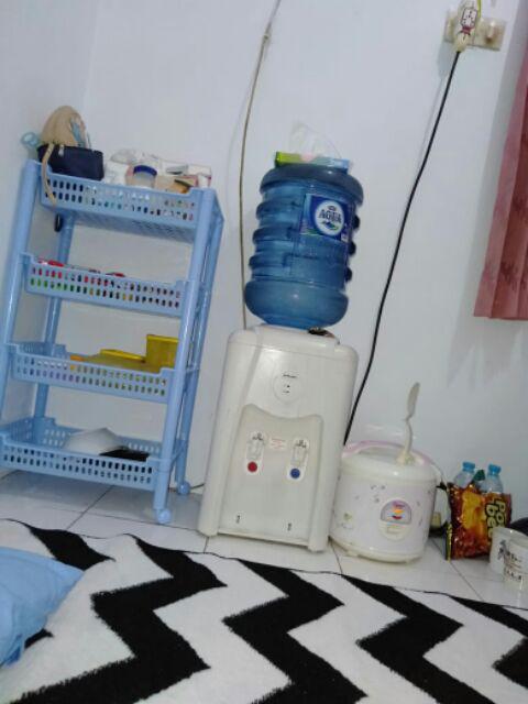 Yoshikawa Rak Besar Dengan Roda Susun 4 45x29x80 Cm R01504lbg