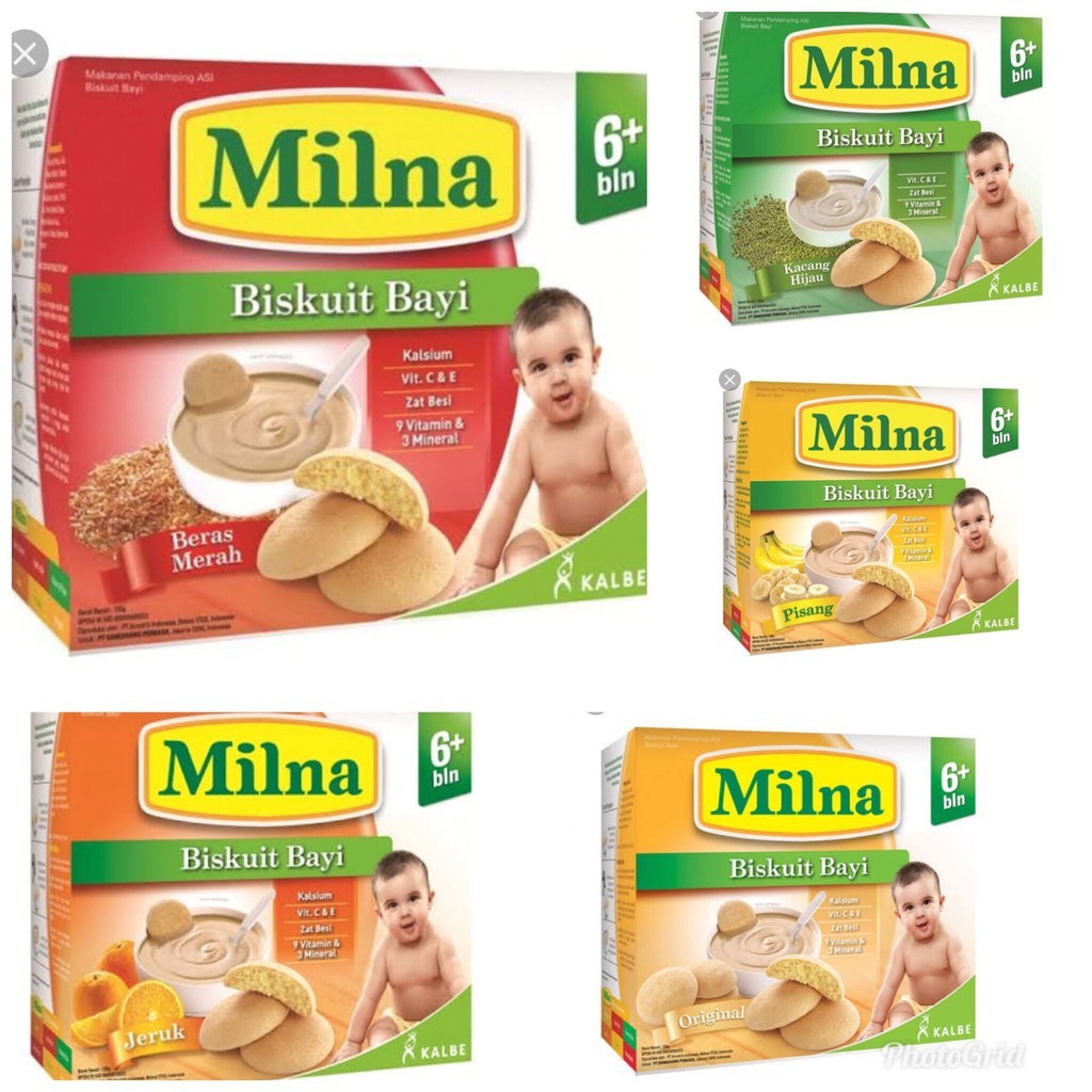 Sc03 Milna Biskuit Bayi 6 130g Untuk 6 Bulan Keatas Baby Finger 8 Shopee Indonesia