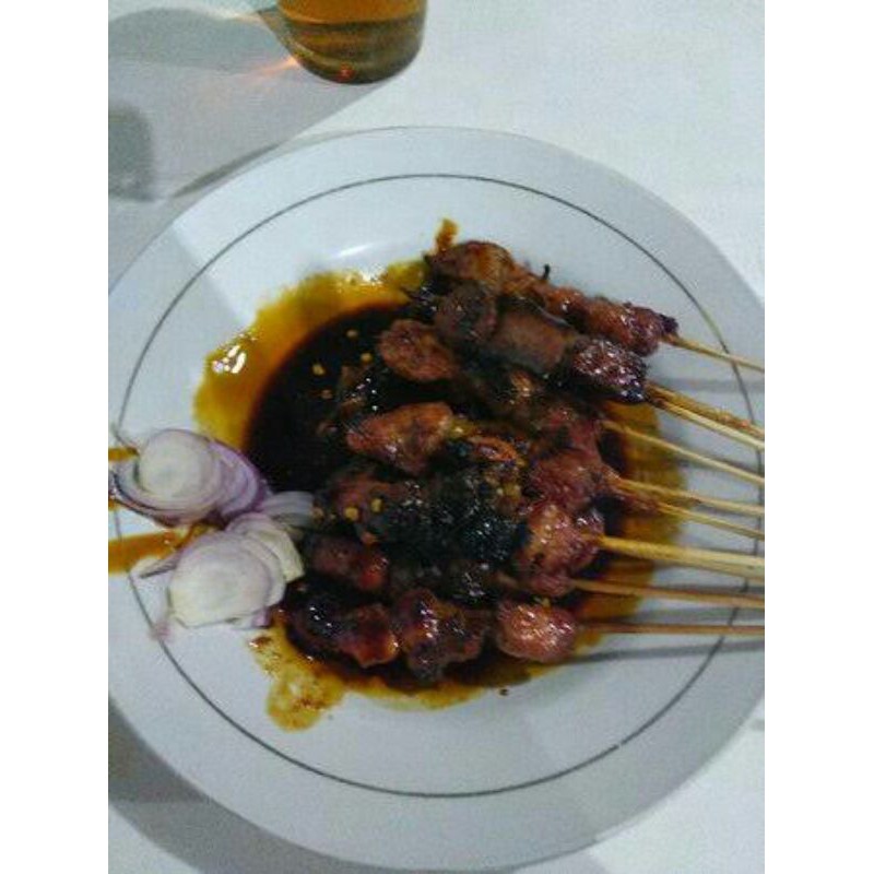 

Sate Kambing Khas Tulung Agung Bumbu Kecap