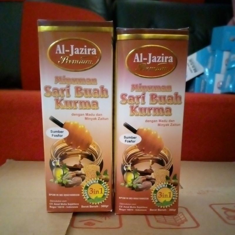 

sari kurma al jazira premium 360g 3 in 1