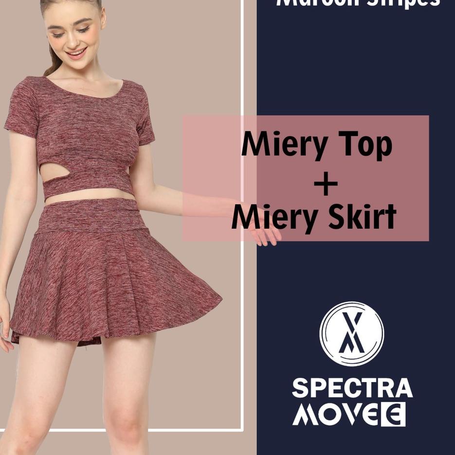 Special Price.. Baju senam MIERY rok senam baju senam murah baju olahraga celana rok wanita rok zumb