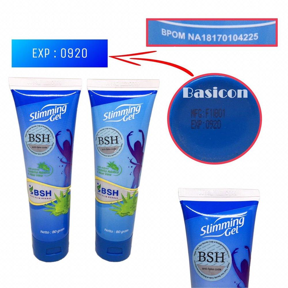 [ORI] BSH Lotion Pembakar Penghancur Lemak Perut Lengan Betis Paha - Slimming Gel Lotion 80 ML