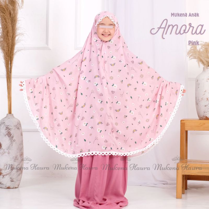 Mukena Amora 2in1 Anak Tanggung