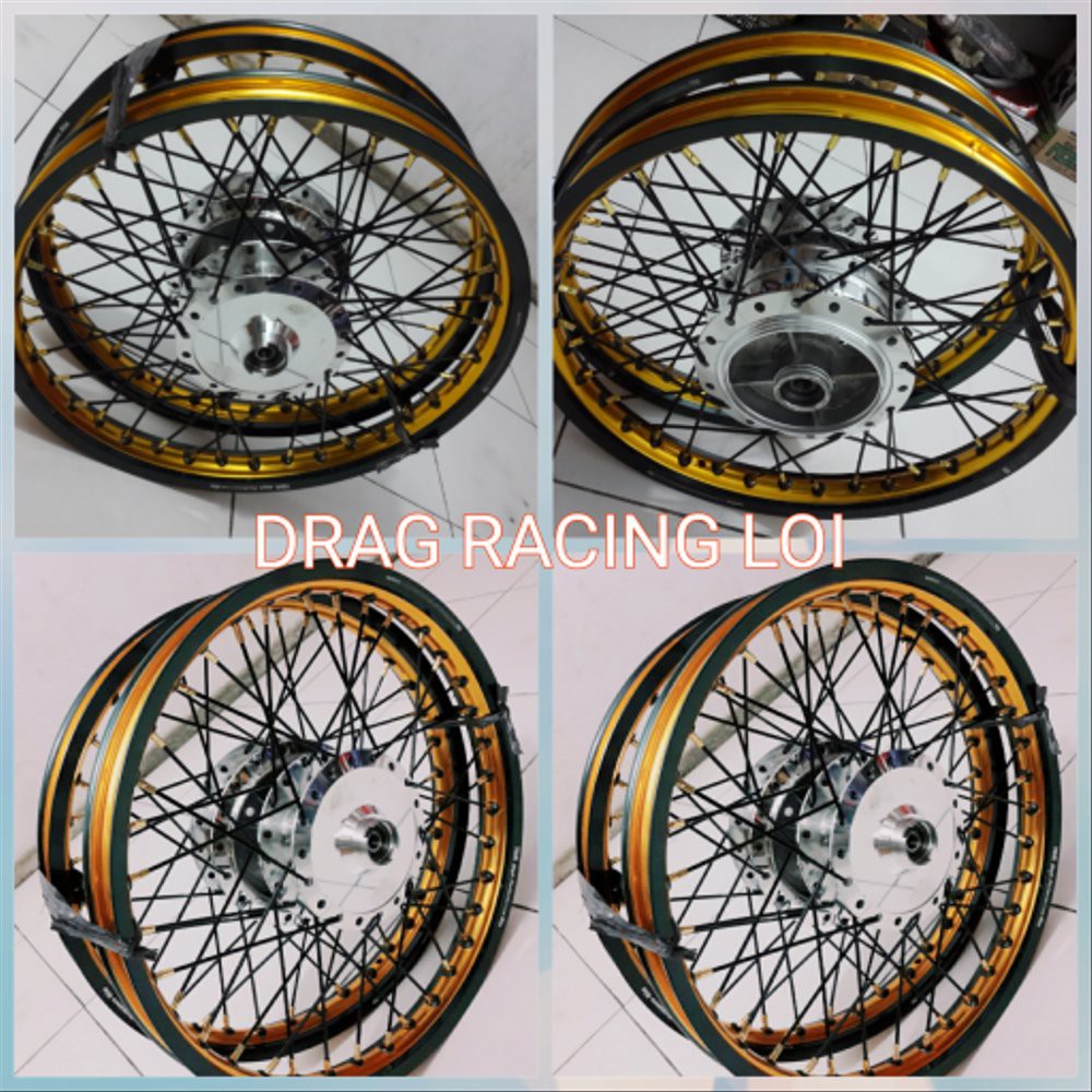 velg paketan vixion lama. tromol. velg merek tdr tuton Di cod 45