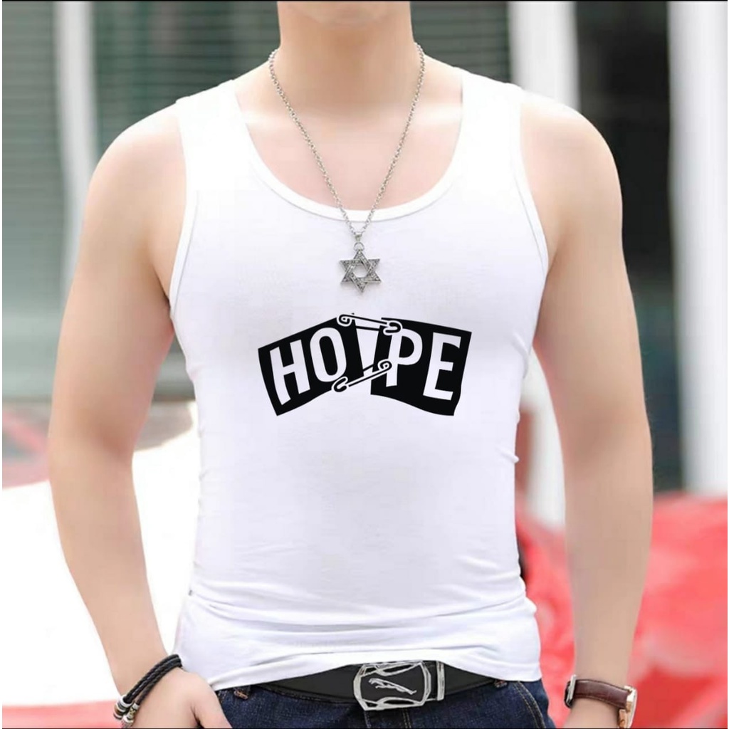 ALIPIO - Singlet HOPE / singlet keren / singlet cowok / kaos santai