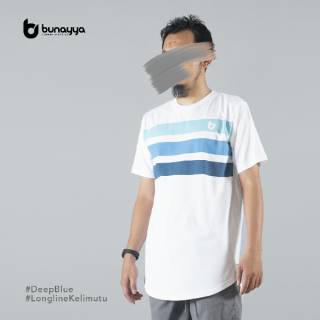  Kaos  Longline Kelimutu Bunayya Sunnah Clothing Combet 24s 