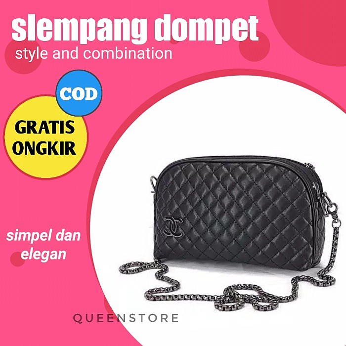 TAS DOMPET SELEMPANG WANITA MINI TALI RANTAI HP WANITA CEWEK REMAJA KOREAN STYLE TERBARU KEKINIAN 12