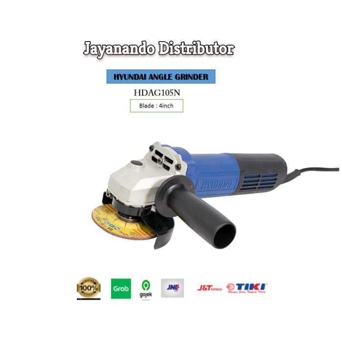 MESIN GERINDA HYUNDAI /ANGLE GRINDER - HDAG105N