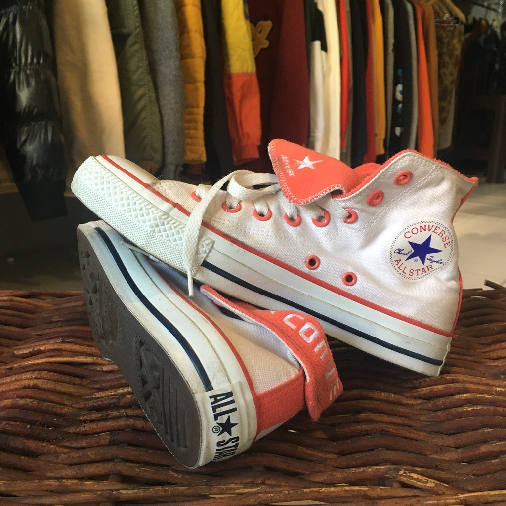poshmark converse high tops