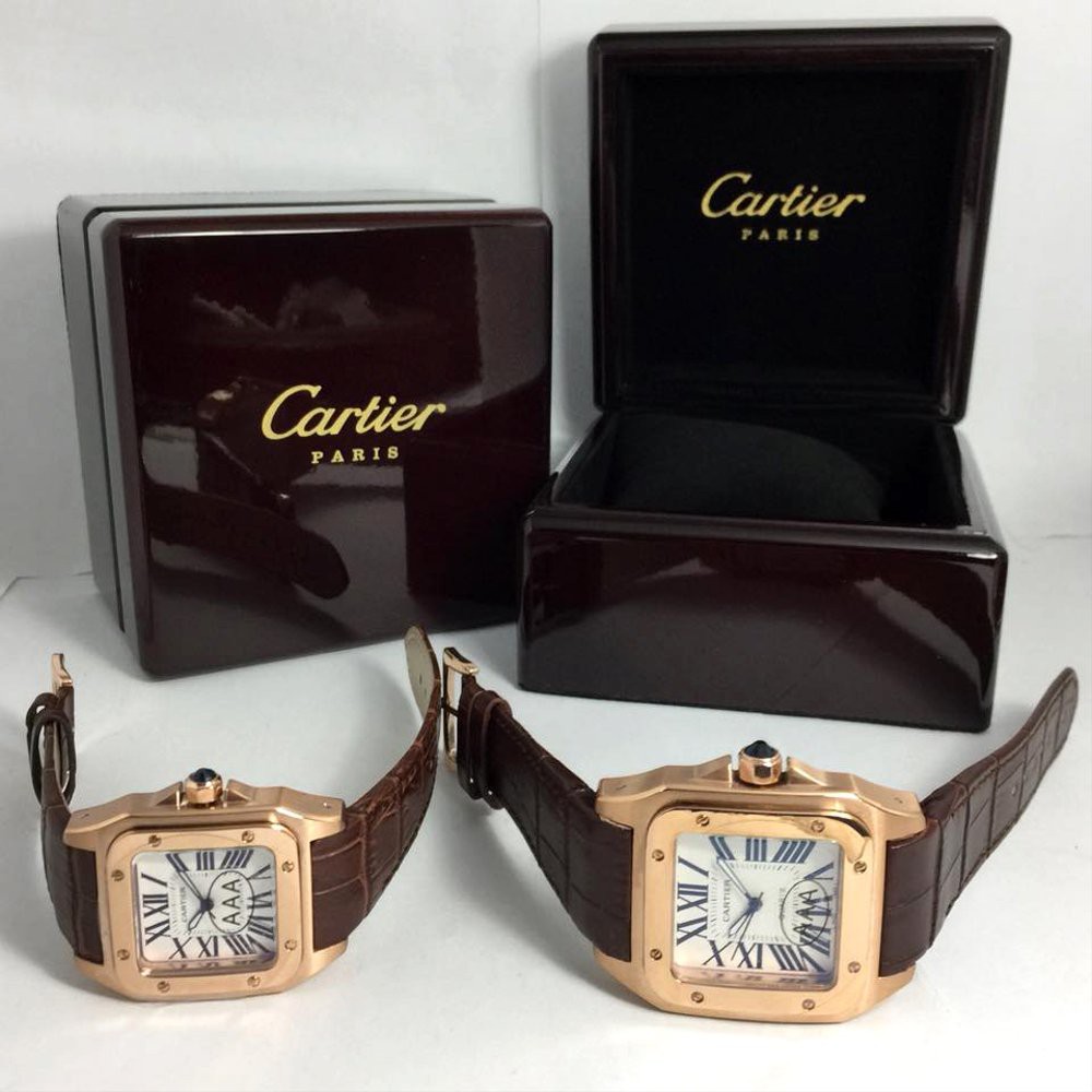 JAM CARTIER COUPLE ROSEGOLD 33MM &amp; 40MM PREMIUM AAA