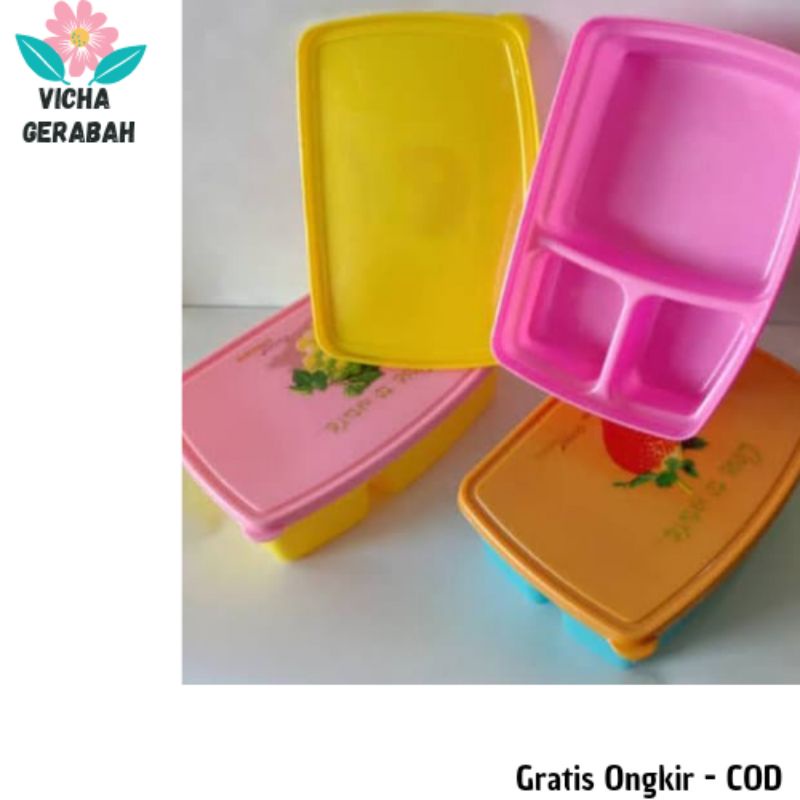Kotak Makan Calista / Tempat makan / Box nasi Merek calista / Lunch Box calista/Bekal makan