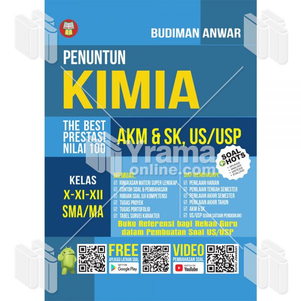 Buku Kimia Akm Sk Us Usp Kelas 10 11 12 Sma Ma Buku Soal Akm Kimia Sma Ma Shopee Indonesia