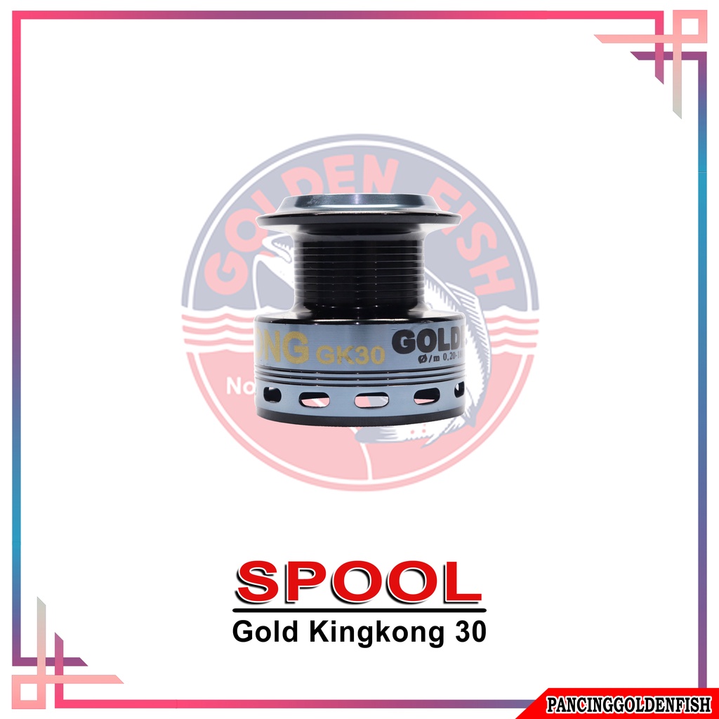 SPOOL REEL GOLDENFISH GOLD KINGKONG