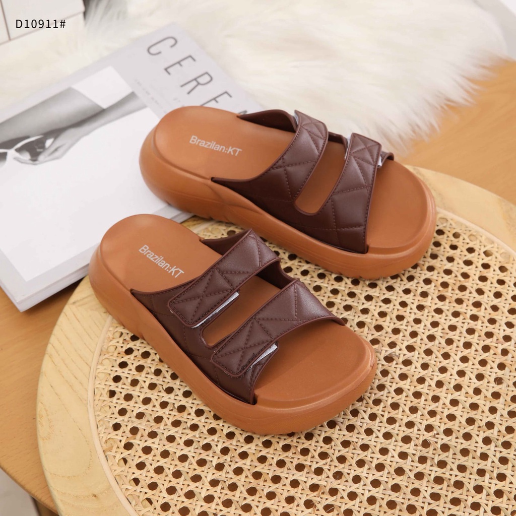 Slippers For Women With Rubber Sandal D10911