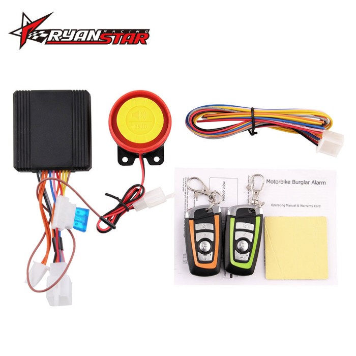 Alarm Motor Universal Anti-theft Security System Engine Start Remot