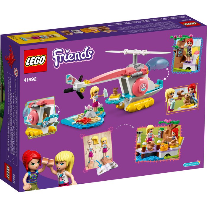 lego friends helicopter rescue