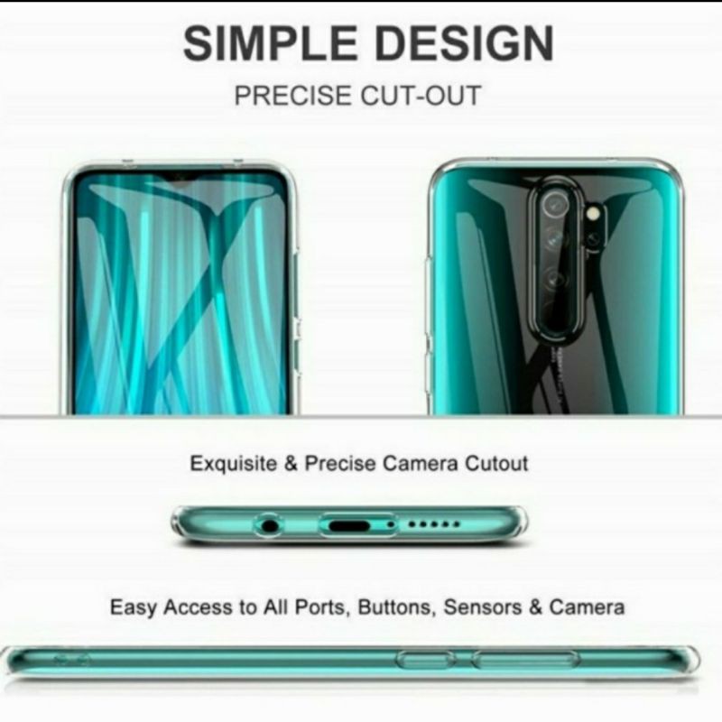 Xiaomi Note 8 Note 8 Pro soft case silikon silicone clear case Premium