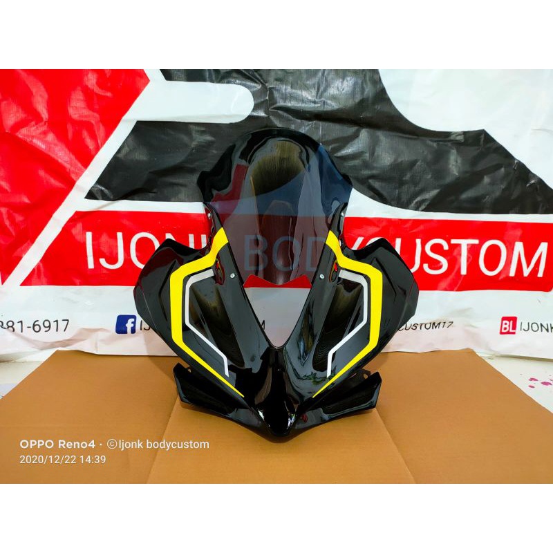 frameshield ala panigale headlamp R25 versi ducati