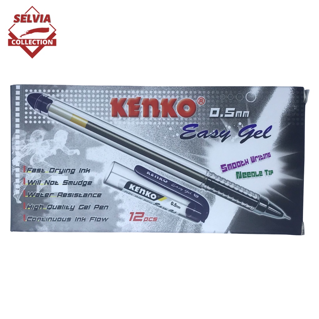 Pulpen Kenko Gel [Perpack]