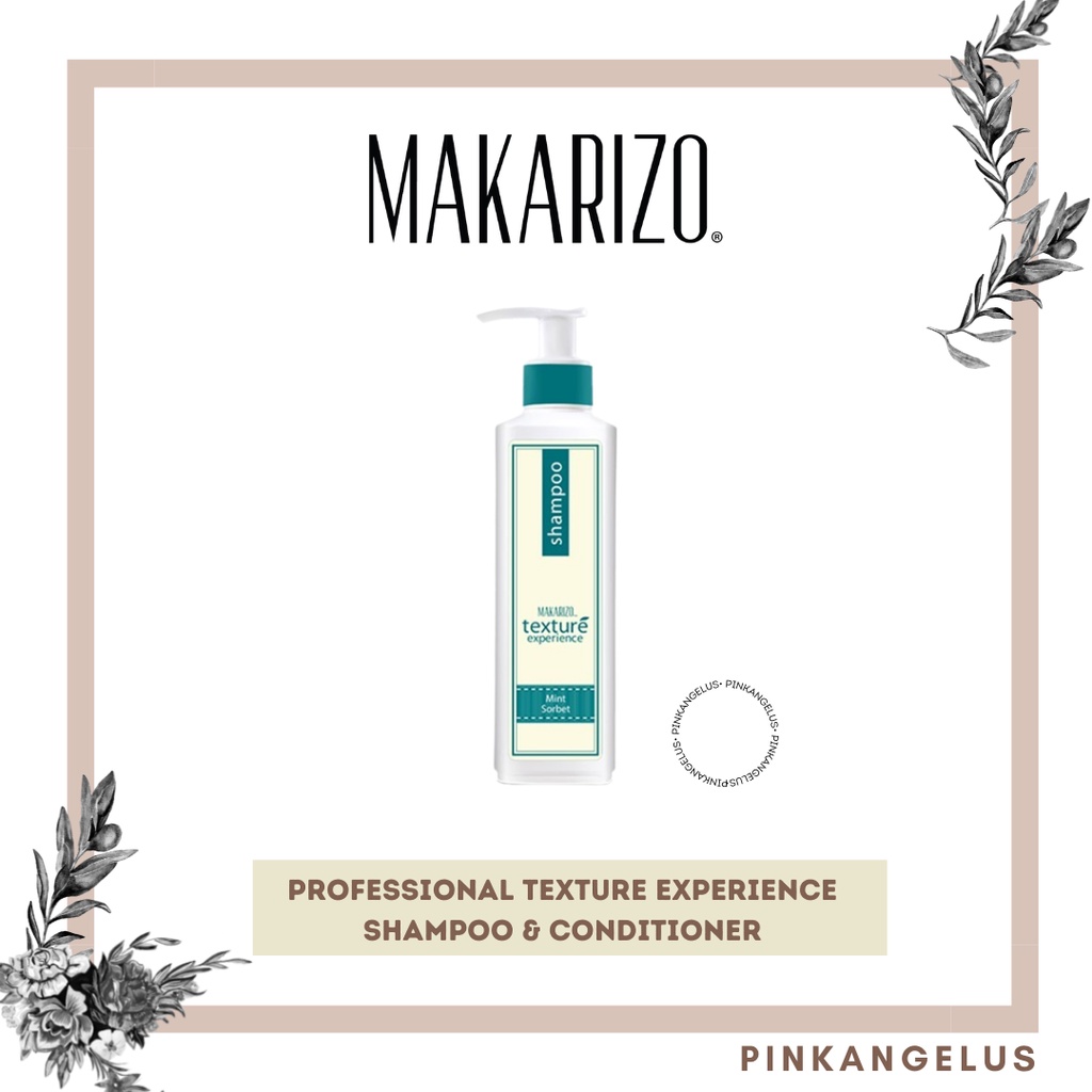 Jual Makarizo Professional Texture Experience Shampoo & Conditioner 250ml Makarizo Official