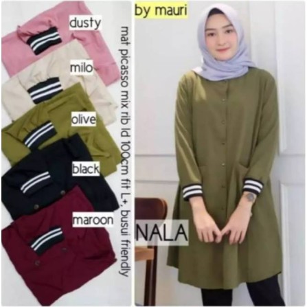 BELLVA BY SHOFIYA / Tunik muslimah/ tunik remaja/ tunik terbaru/tunik 2020/tunik kekinian murah