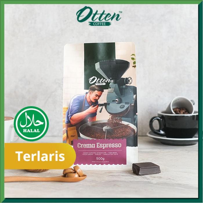 

Nay / Otten Coffee Crema Espresso 500 Gram Kopi | Espresso Blend Best Seller