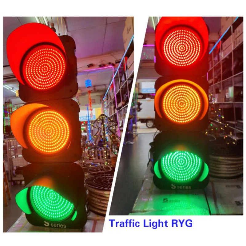 Lampu Traffic Lalu Lintas 3 Lampu Merah Kuning Hijau
