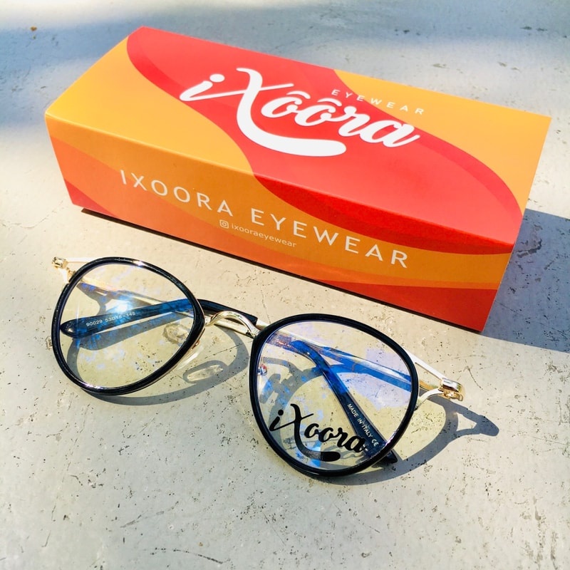 [Best Seller Paket Photocromic] Kacamata Ixoora Clou