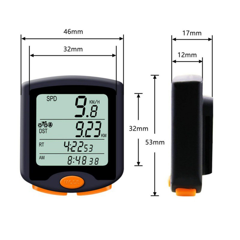 Speedometer Sepeda Wireless LED spedometer sepeda spidometer sepeda sepedometer sepeda odometer