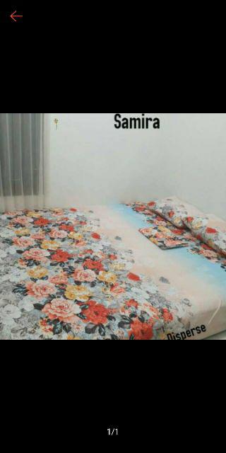 Sprei Homemade Motif Bunga 1