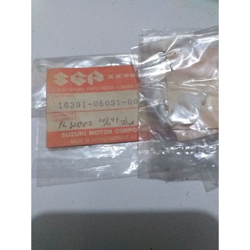 PLASTIK POMPA OLI SUZUKI RC CRYSTAL TORNADO SATRIA TS125 PN 16391-05031-000 ORGINAL SGP JAPAN