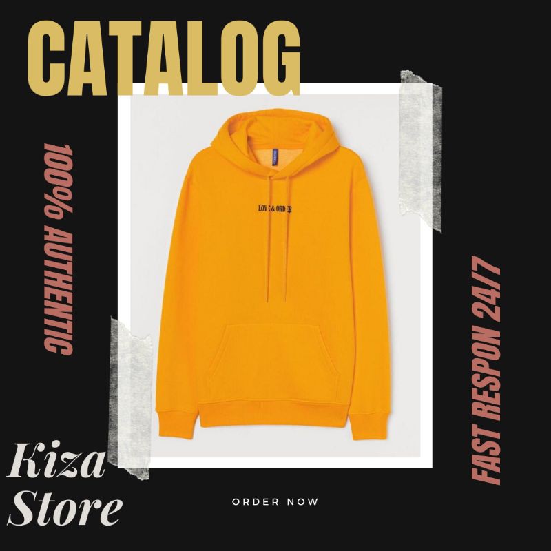 

(COD) H&M LOVE AND ORDER ORANGE ORIGINAL FULL TAG BEST SELLER