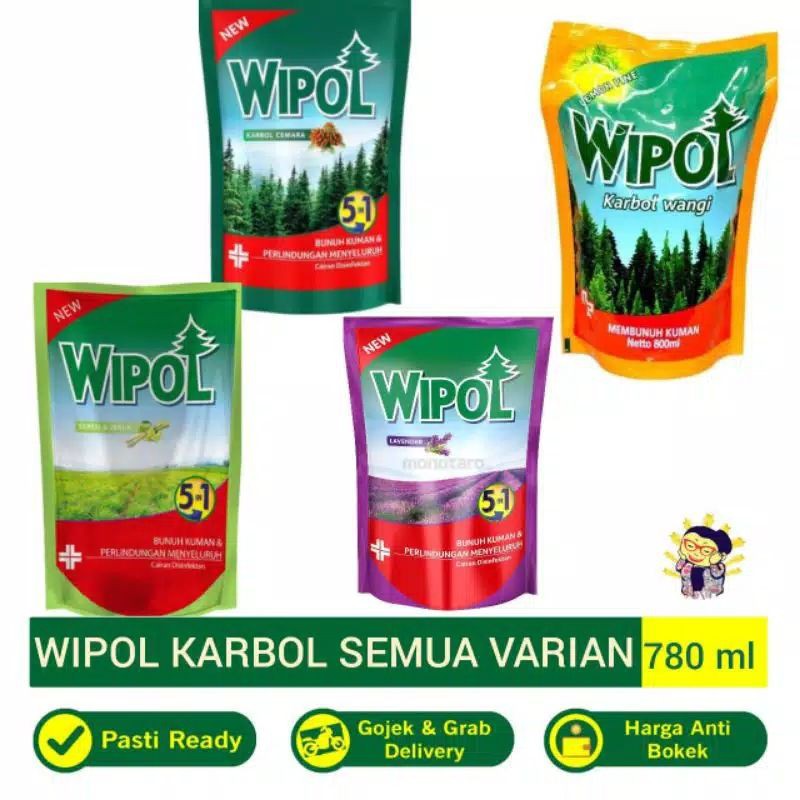 WIPOL Karbol Classic Pine Refill 780ml