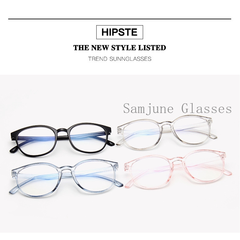 2022 Kacamata Optikal Transparan Dengan Frame Metal Untuk Priawanita