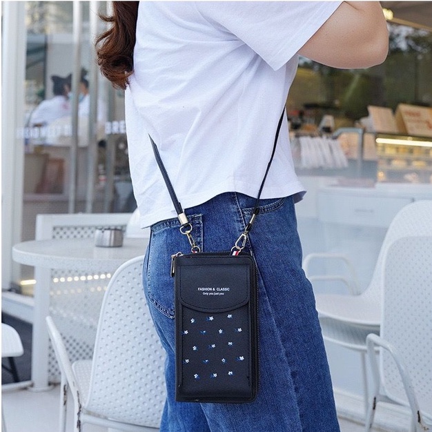 Dompet Panjang Hp | Tas Selempang Dompet Hp Floral